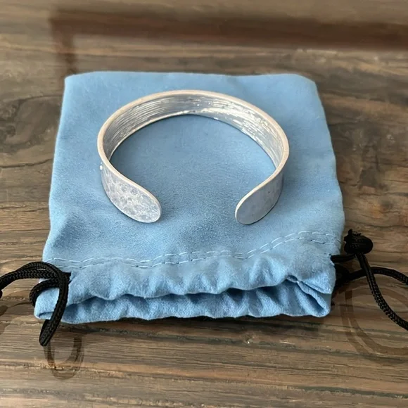 Silver Rhinestone Bangle - Picture 4 of 4